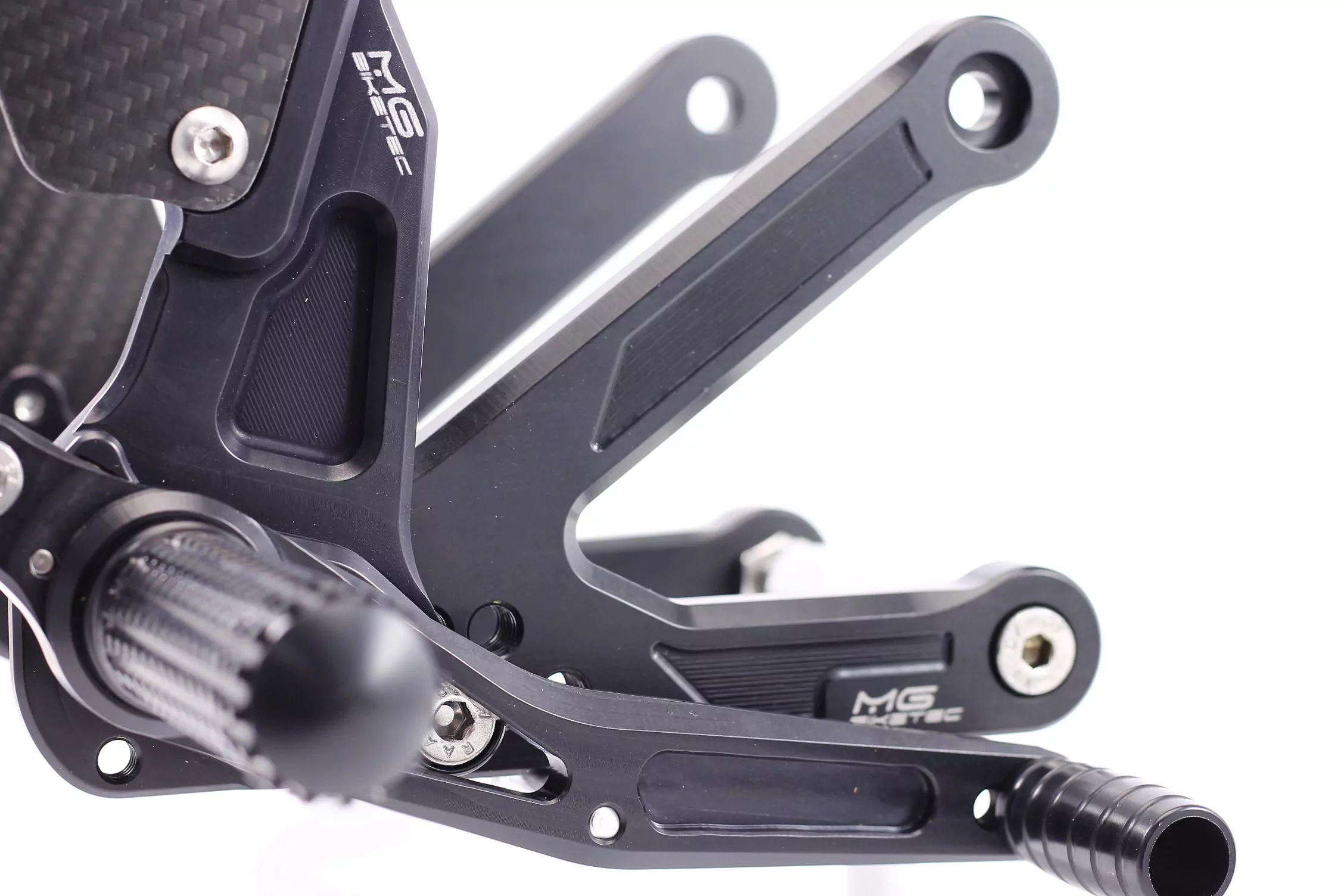 MG Biketec Sportfussrastenanlage / Rastenanlage / Fußrastenanlage mit ABE, gültig in D - A - CH für BMW S 1000 R ab 2014-2016