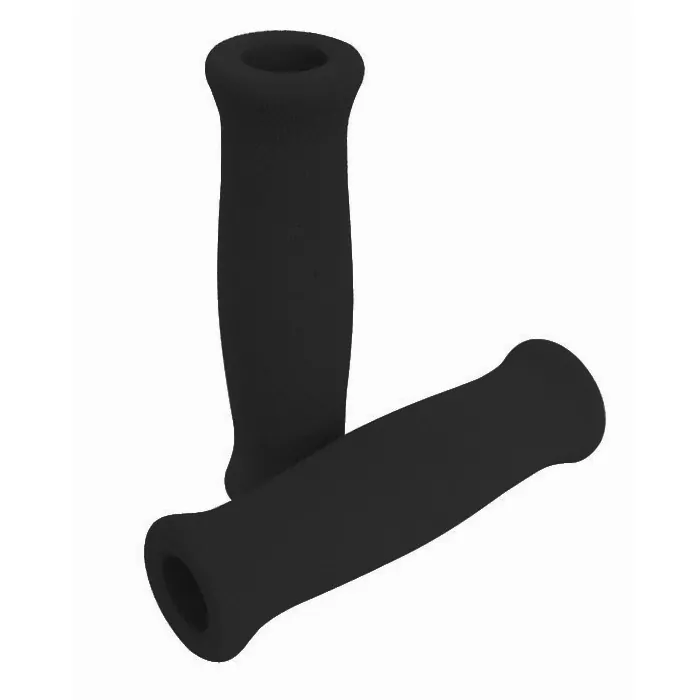 Moosgummigriffe "Baja" | 7/8" / 22mm | schwarz L: 125mm | offen 