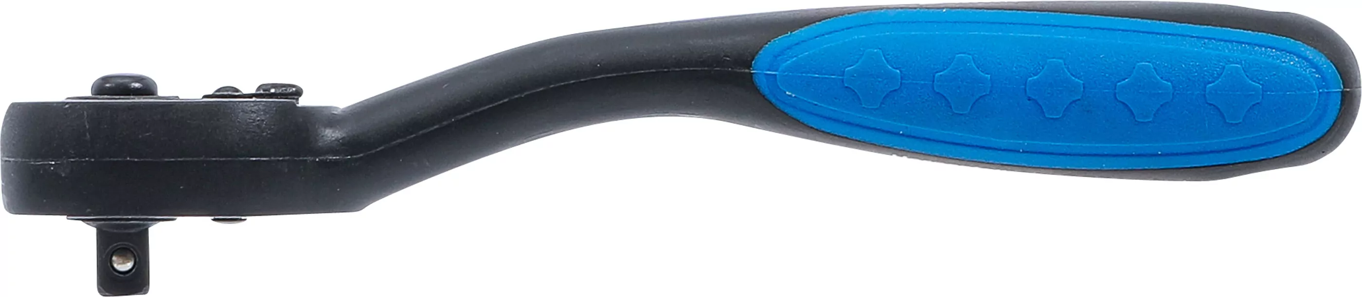 Umschaltknarre, kunststoff-ummantelt | Abtrieb Außenvierkant 6,3 mm (1/4")