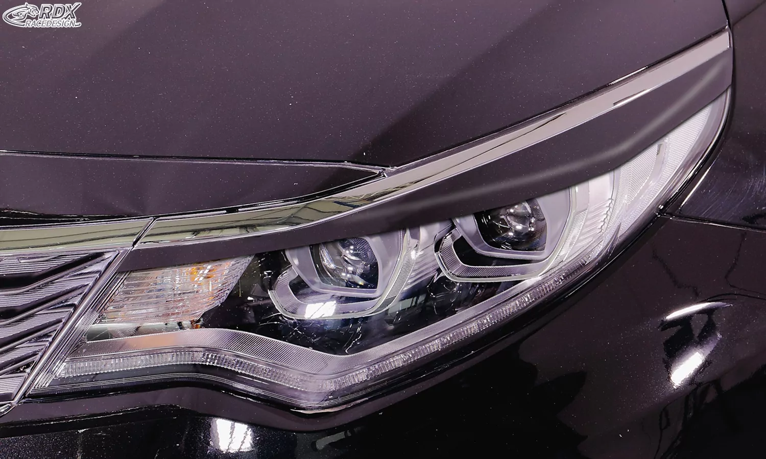 RDX Scheinwerferblenden für KIA Optima JF 2015-2020 Böser Blick
