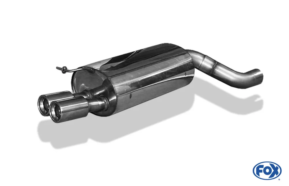 BMW E65 735i/ 745i  Endschalldämpfer - 2x90 Typ 13