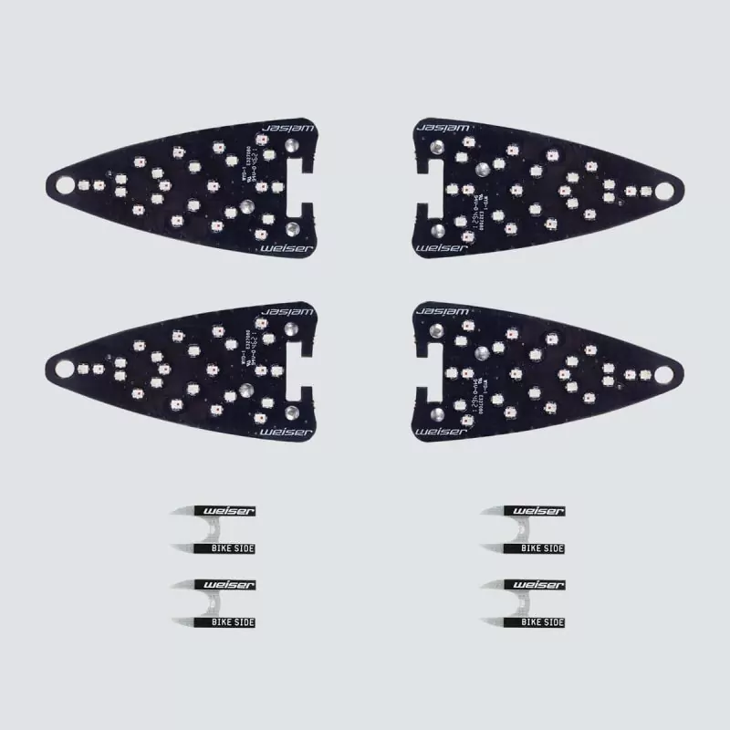 WEISER – 4er SET ARROW EXTREME EVO LED Bernstein Blinker mit hoher Intensität