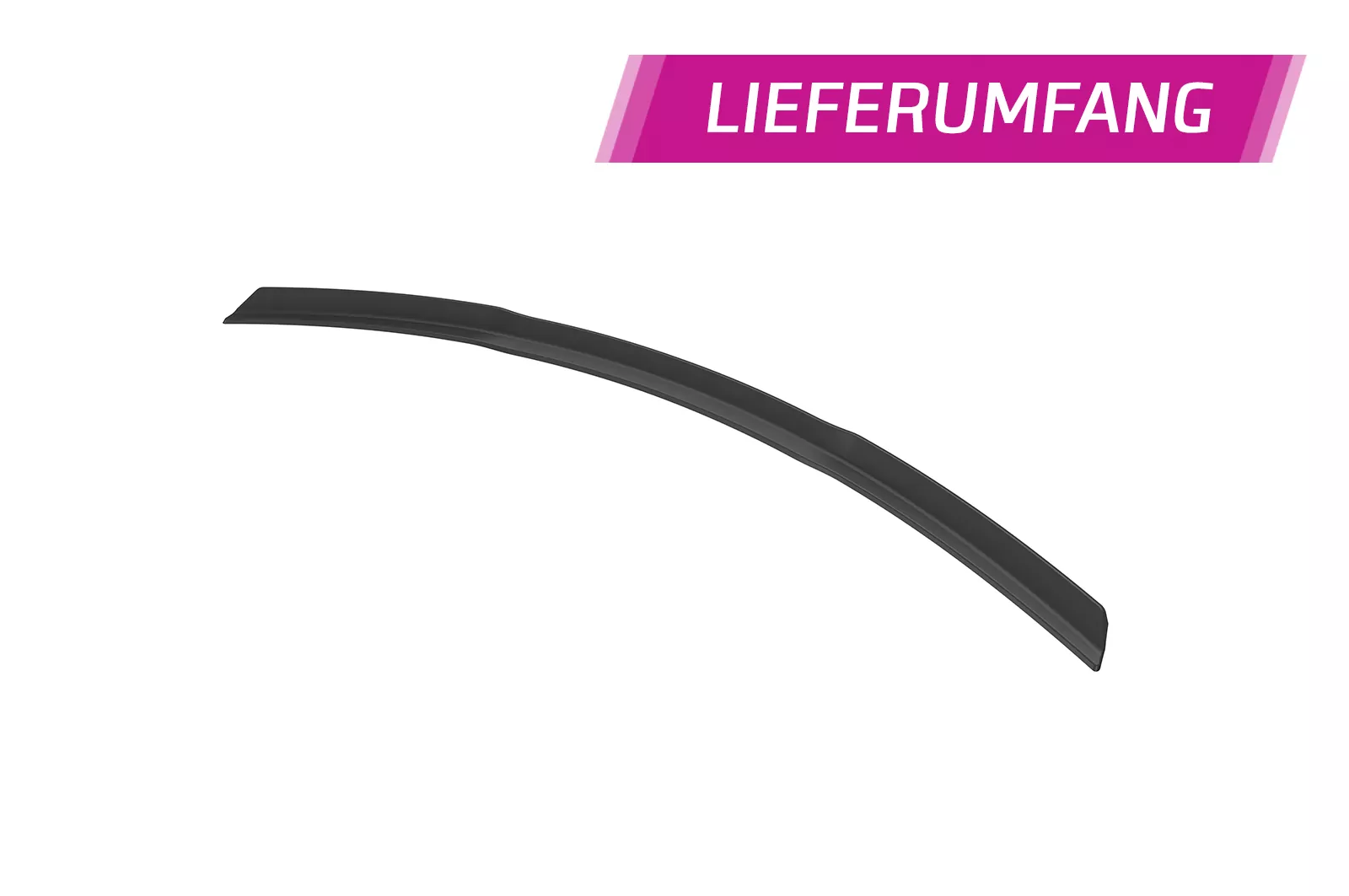 Heckflügel mit ABE für Mercedes-Benz A-Klasse W176 AMG HF132 Schwarz Strukturiert