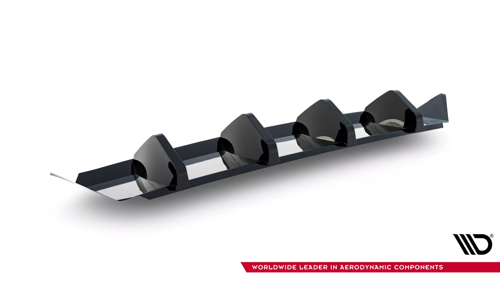 Diffusor Heck Ansatz Für Skoda Superb Mk4 Schwarz Hochglanz