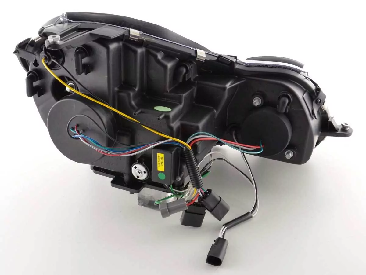 Scheinwerfer Set Daylight LED TFL-Optik Mercedes E-Klasse 211 Bj. 02-06 chrom