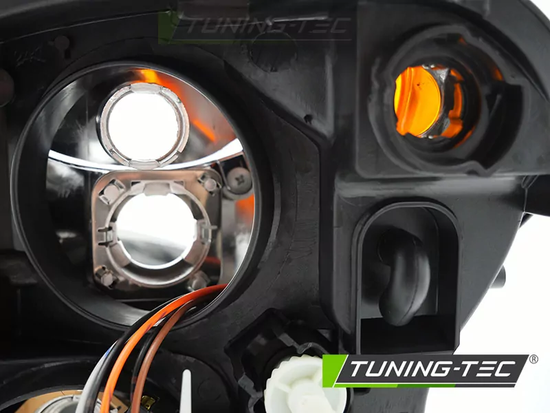 Headlight Black Right Side Tyc Fits Alfa Romeo Mito 08-15