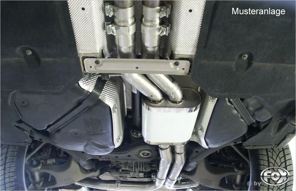 Audi A8 Typ 4H  Vorschalldämpfer