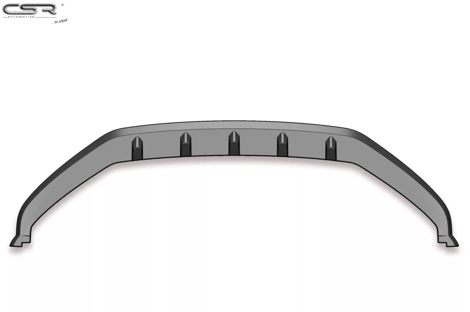 Cup-Spoilerlippe mit ABE für VW T-Roc (A1) R-Line CSL402-M Carbon Look (matt)