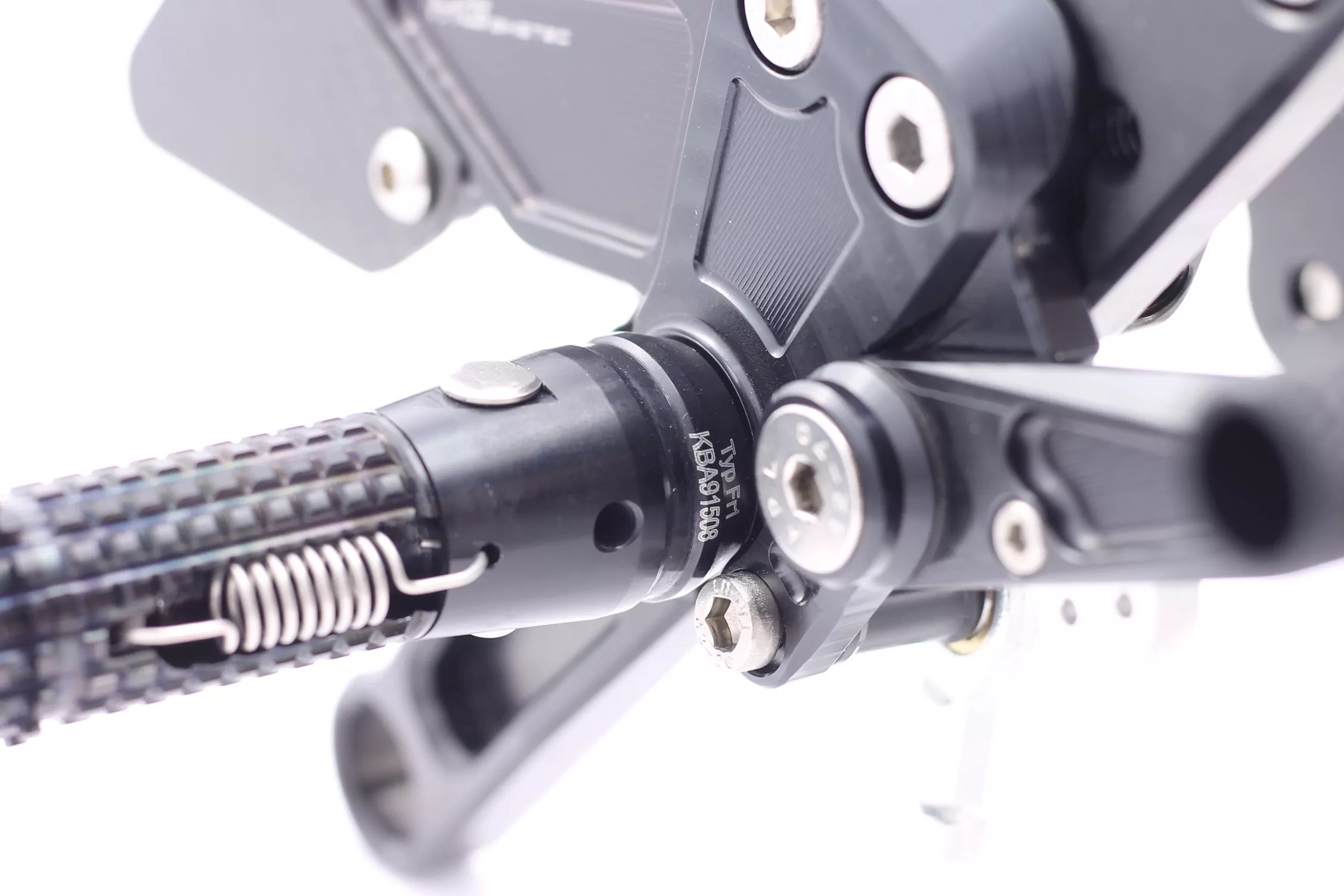 MG Biketec Sportfussrastenanlage / Rastenanlage / Fußrastenanlage mit ABE, gültig in D - A - CH für Aprilia RSV4 1000 RR ab 2017-2020