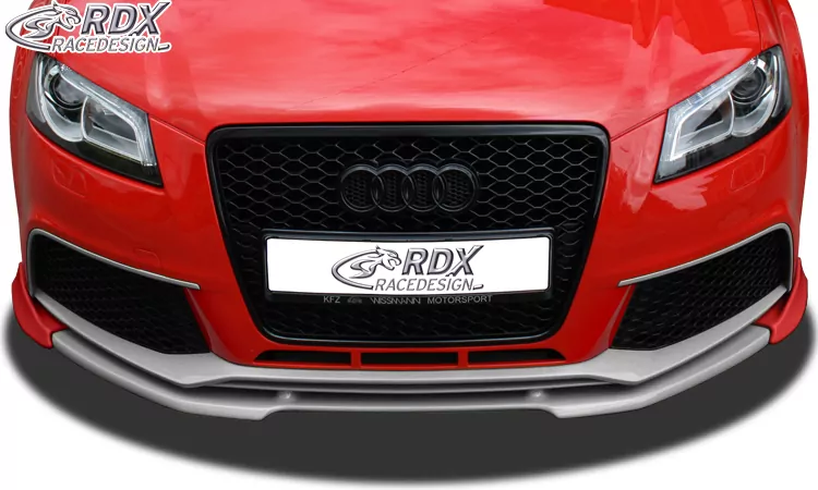 RDX Frontspoiler VARIO-X für AUDI RS3 2011+ (3türig + Sportback) Frontlippe Front Ansatz Vorne Spoilerlippe