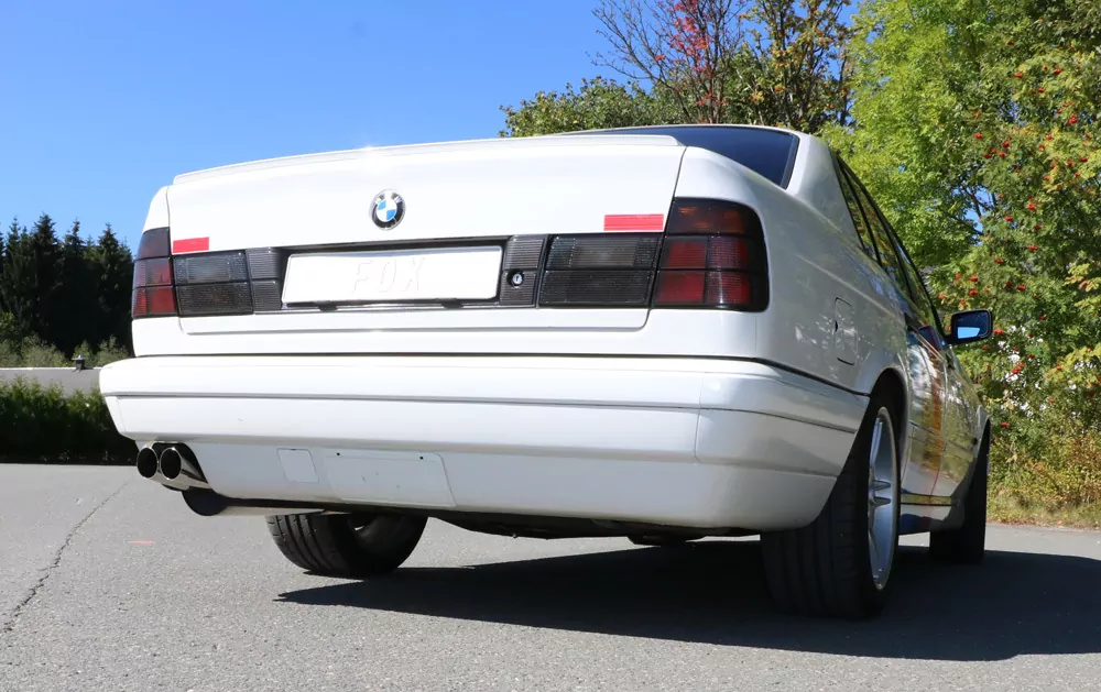 BMW E34 525i/530i/535i  Endschalldämpfer - 2x76 Typ 14