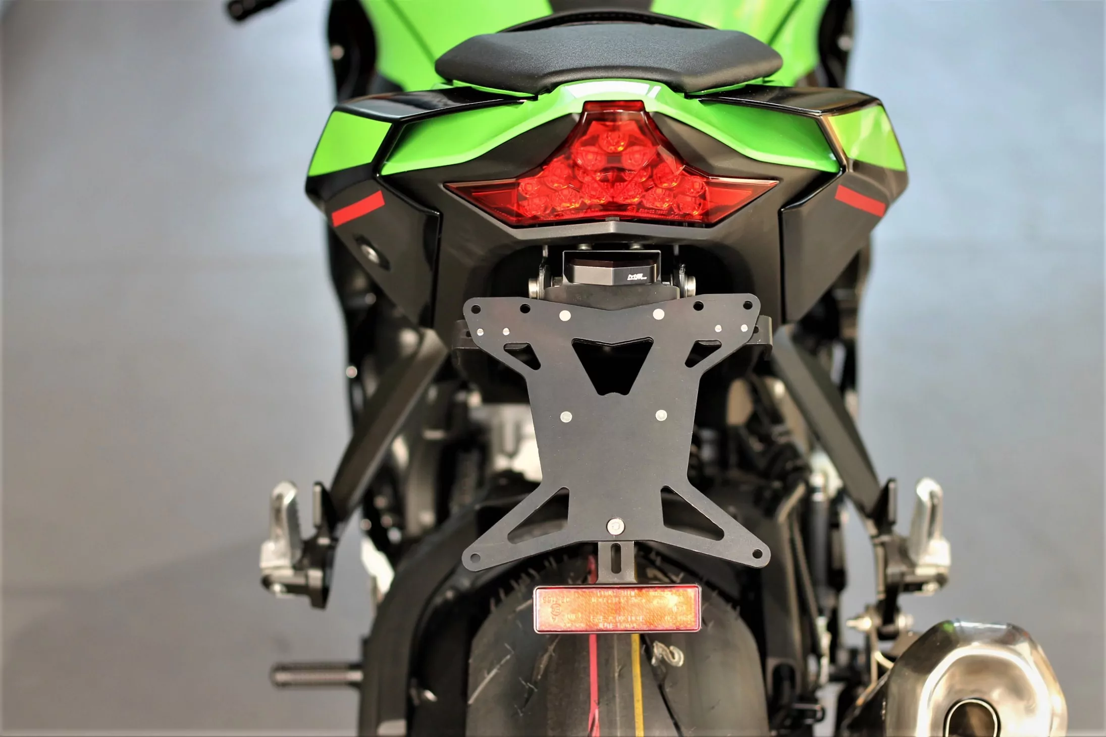 MG Biketec Kennzeichenhalter für Kawasaki ZX-10R ab 2016-2020