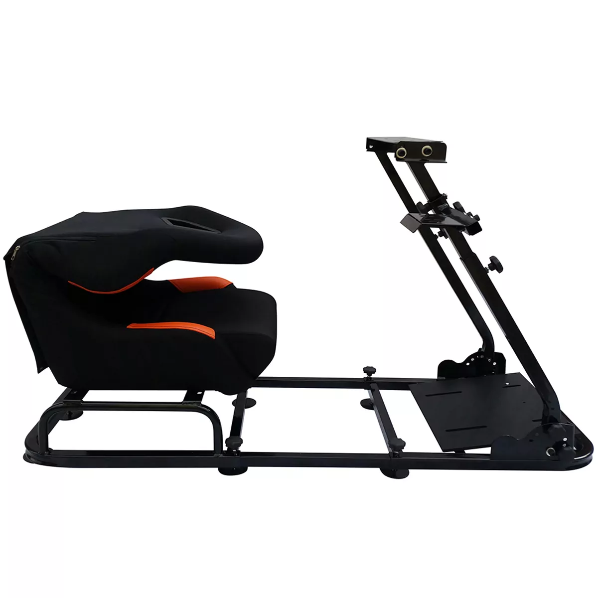 FK Gamesitz Spielsitz Rennsimulator eGaming Seats Monaco schwarz/orange
