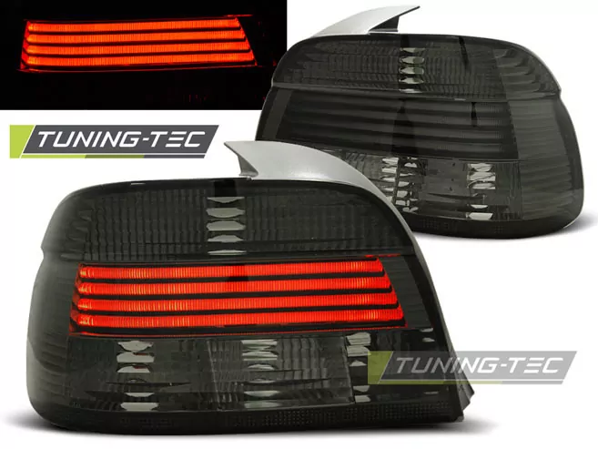 Led Tail Lights Smoke Fits Bmw E39 09.00-06.03