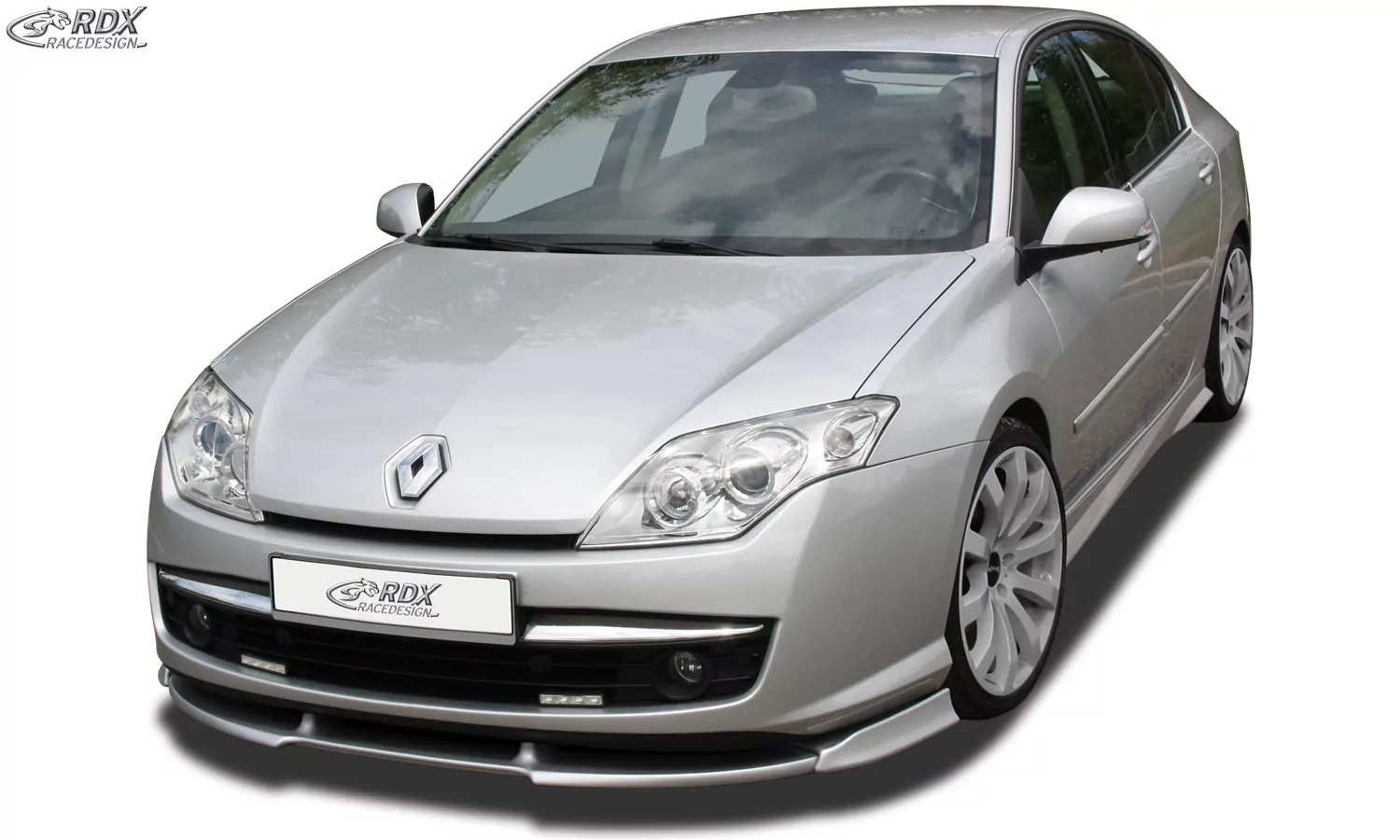 RDX Frontspoiler VARIO-X für RENAULT Laguna 3 Phase 1 Frontlippe Front Ansatz Vorne Spoilerlippe