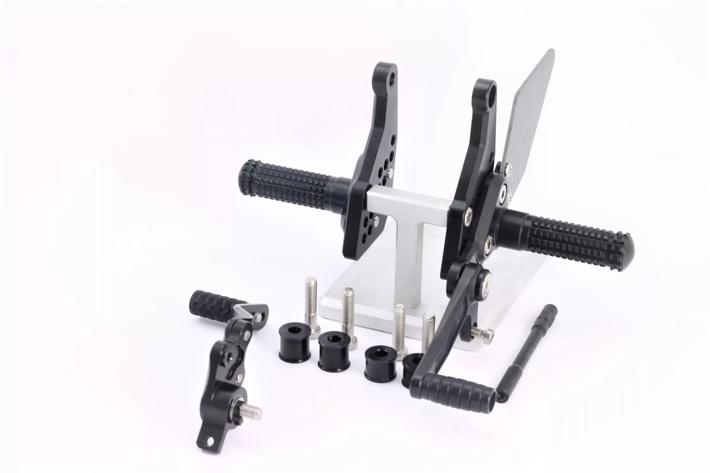 MG Biketec Sportfussrastenanlage / Rastenanlage / Fußrastenanlage mit ABE, gültig in D - A - CH für Ducati Streetfighter 848 ab 2011