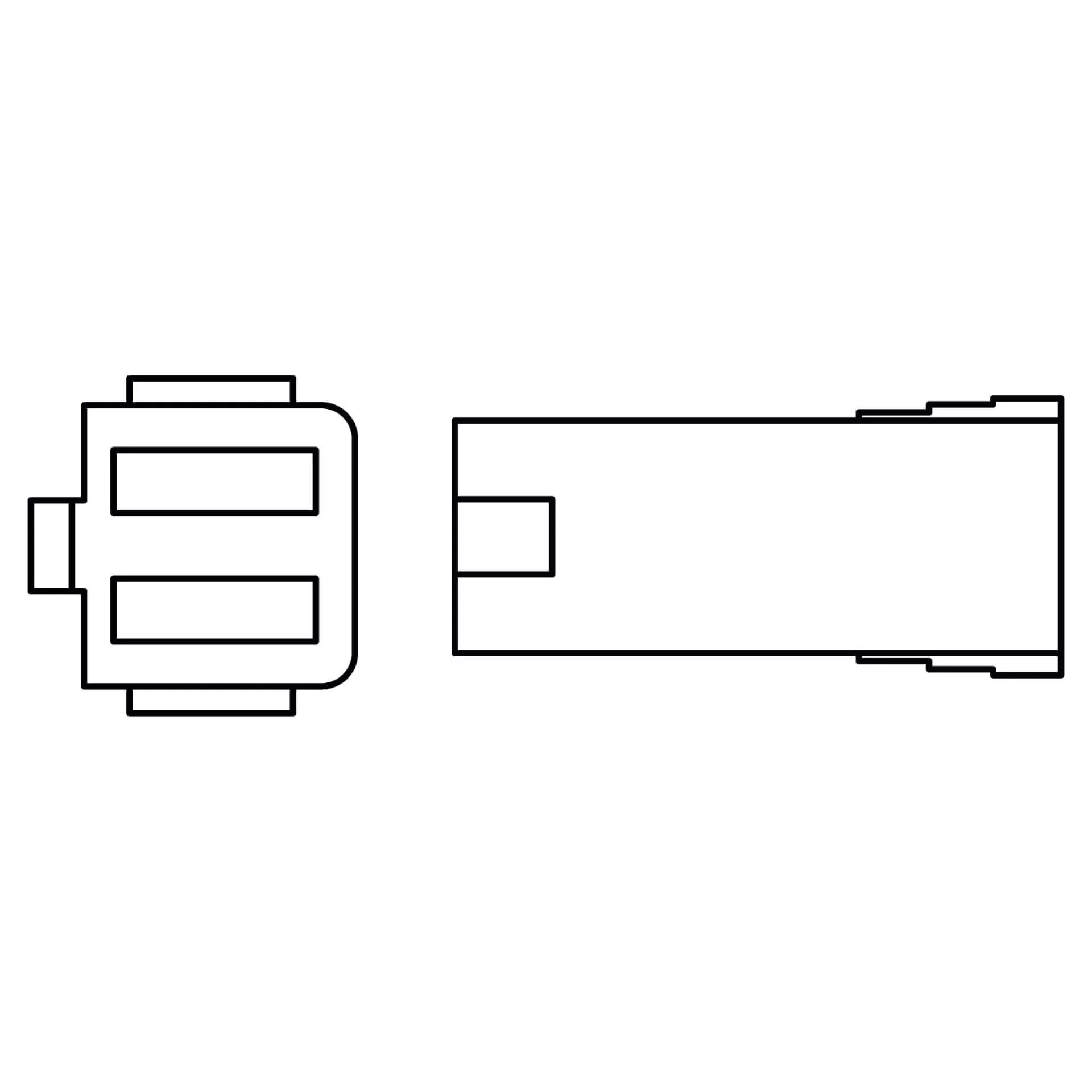 HIGHSIDER smart Adapter Cable For Indicator, For Suzuki (Pair)