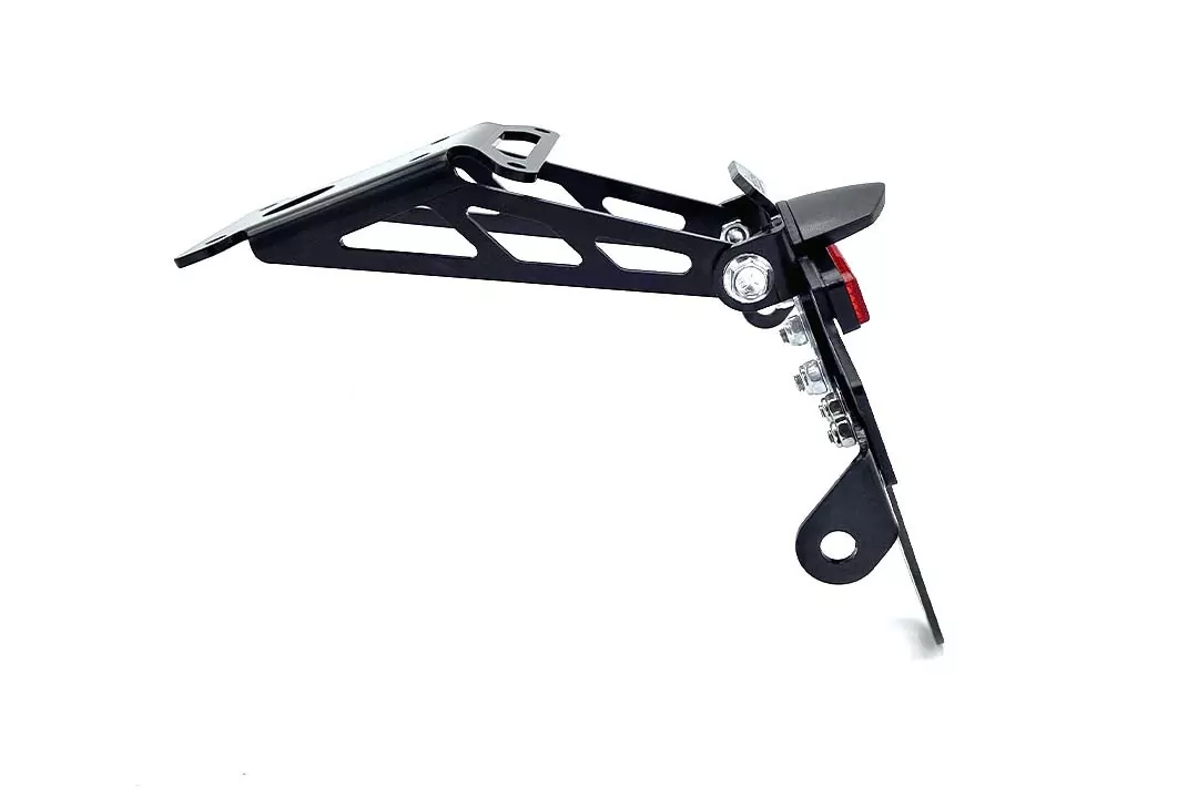 alpha Technik Kennzeichenhalter für KTM 790 Duke, Modelljahr 2018 - 2020, und 890 Duke, Modelljahr 2021-, Typ KTM 790 Duke