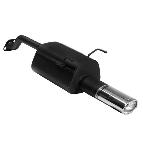 Ulter Sportauspuff für Honda Civic VI SEDAN 1996-2001 - 1 Endrohr Oval 120×80