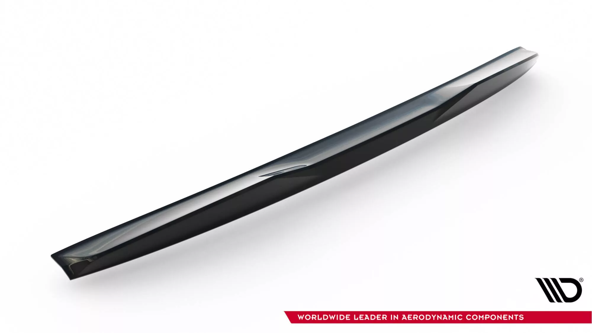 Spoiler CAP Für 3D Audi A5 Sportback F5 Schwarz Hochglanz