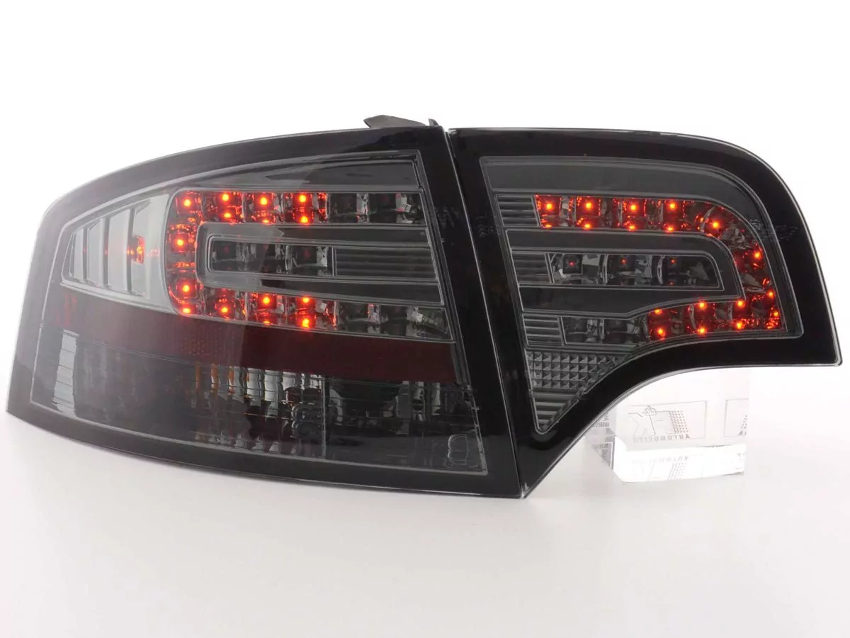 LED Rückleuchten Set Audi A4 Limousine Typ 8E Bj. 04-07 schwarz