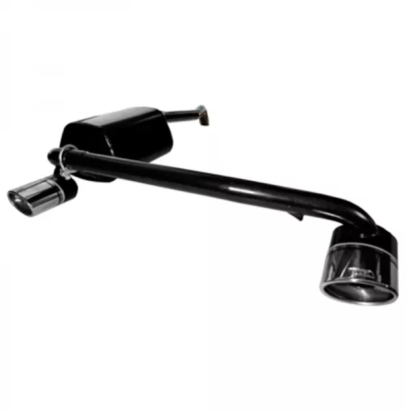 Ulter Sportauspuff für Renault Megane III COUPE & HATCHBACK 2008-2012 - 2 Duplex Endrohre Oval 120×80