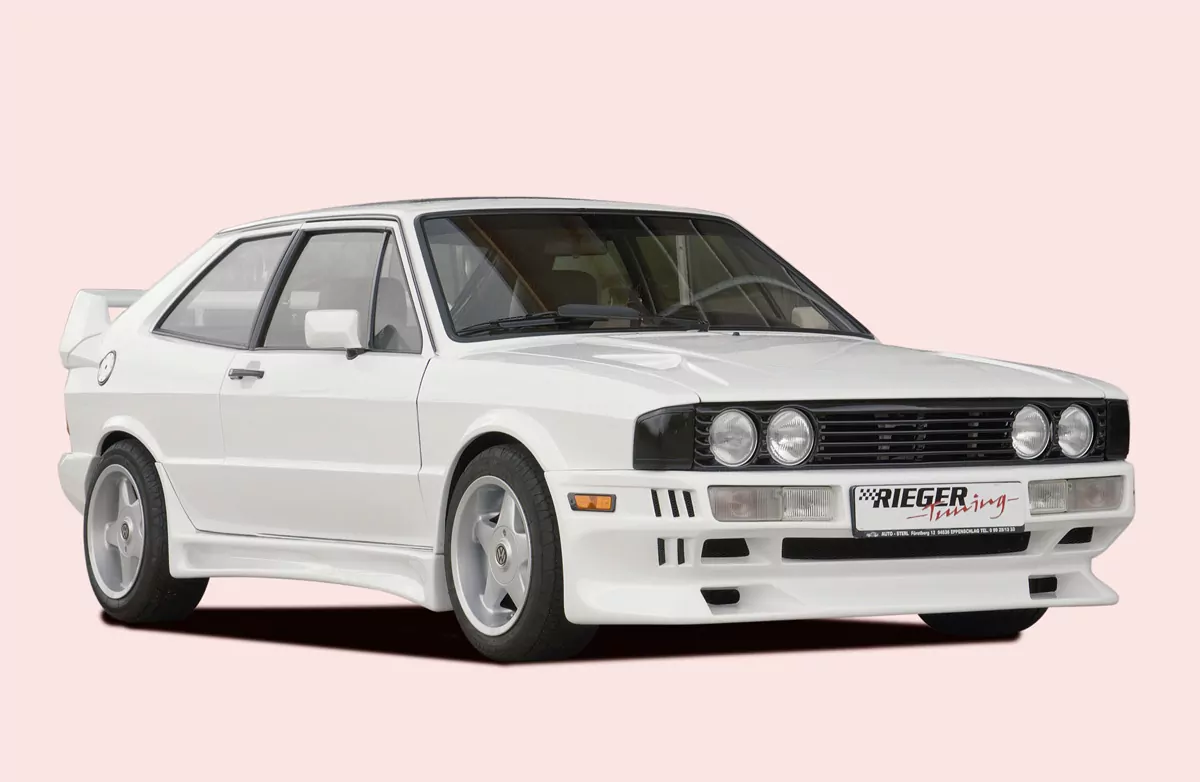Rieger Seitenschweller für VW Scirocco 1 - Coupé 09.78-88 carbon optik
