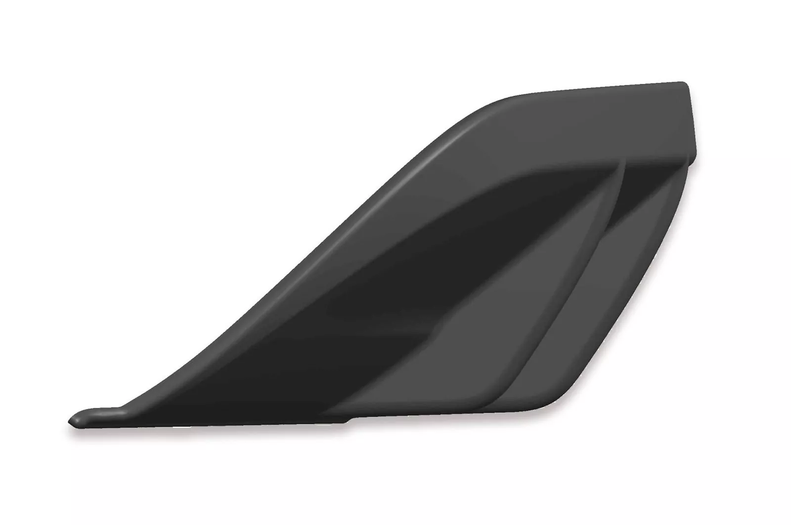 Heckansatz für VW up! / e-up! (Facelift) Lackierfreundlich (schwarz matt)