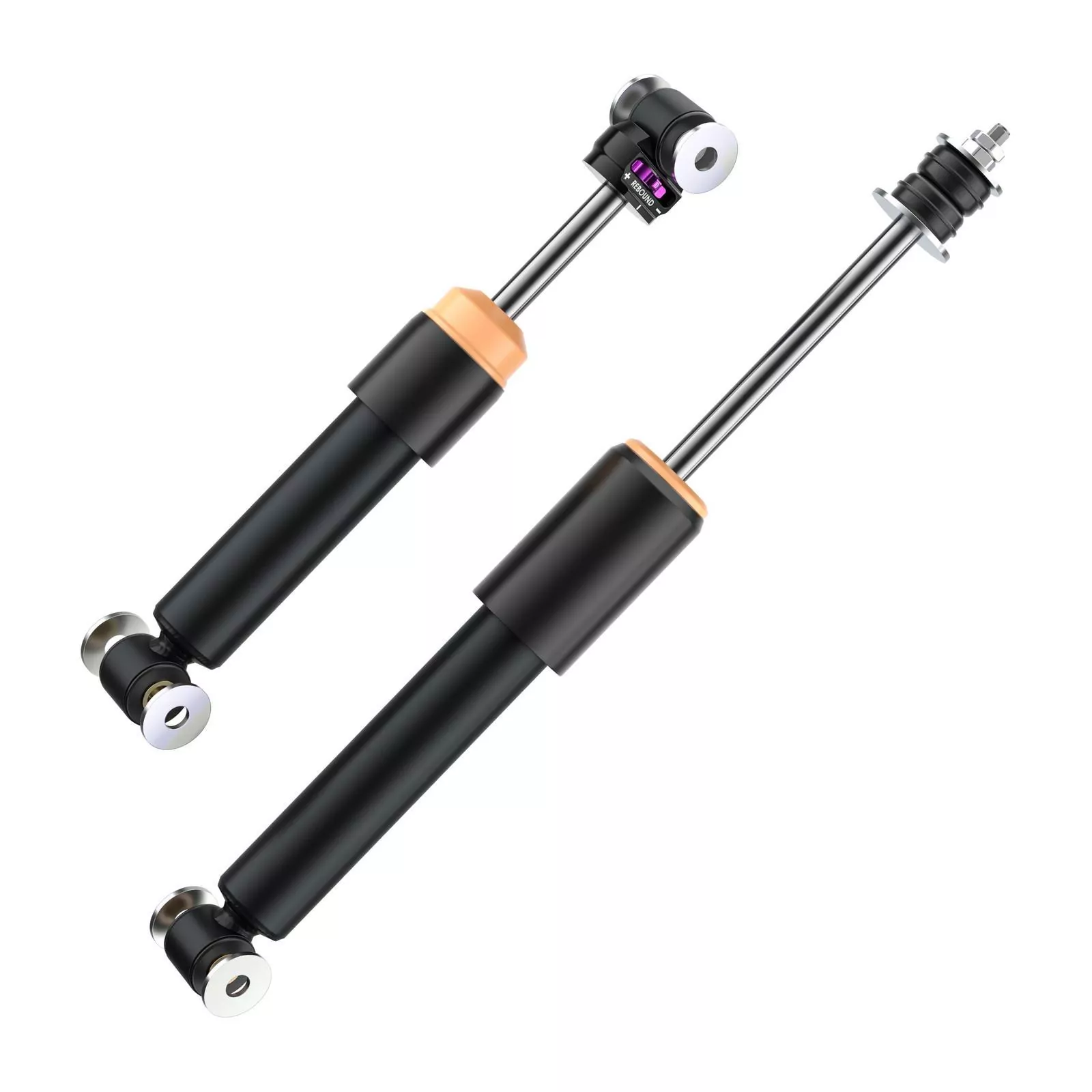 KW Dämpfersatz V2 inox PORSCHE 356 Coupe 09/1947-03/1968