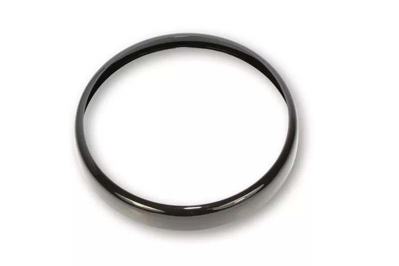 SHIN YO Lampenring für 7 Zoll Scheinwerfer RENO, schwarz glänzend
