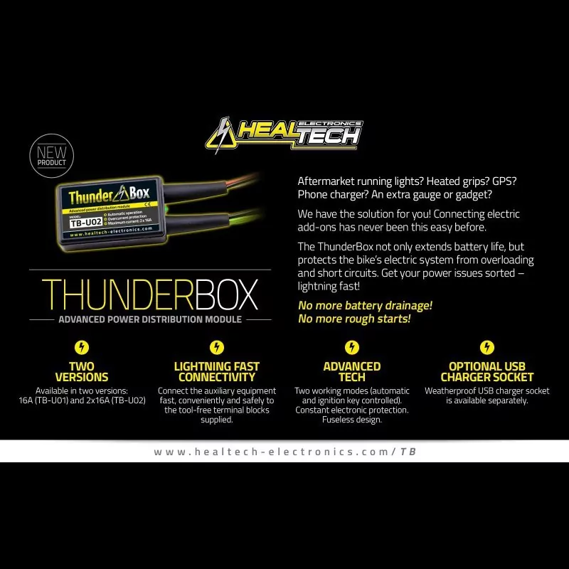 Healtech Thunder Box / Stromverteiler TB-U0x