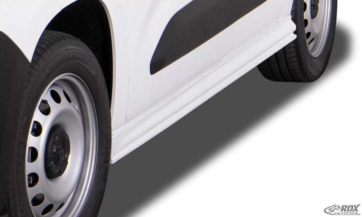 RDX Seitenschweller für CITROEN Berlingo, PEUGEOT Partner & Rifter, OPEL Combo, TOYOTA ProAce City (Typ E, 2018+) "Edition"