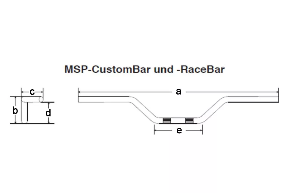 FEHLING CustomBar hoch 850 mm mit ABE