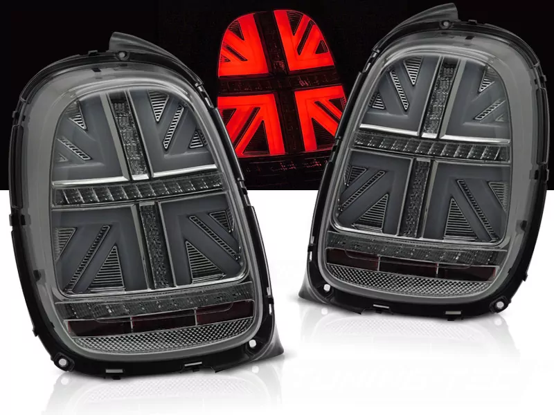 Led Tail Lights Smoke Seq Fits Mini Cooper F55 F56 F57 14-17 6-pin