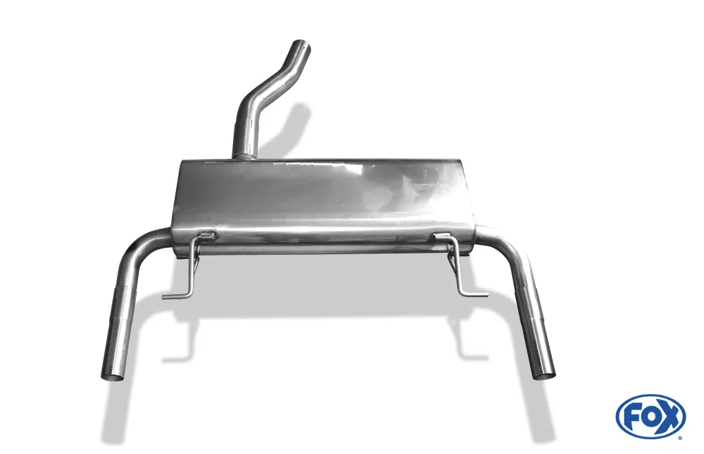 Renault Clio III B Sport Facelift  Endschalldämpfer quer Ausgang rechts/links - 1x50 Typ 10 rechts/links (es werden die originalen Endrohre verwendet)