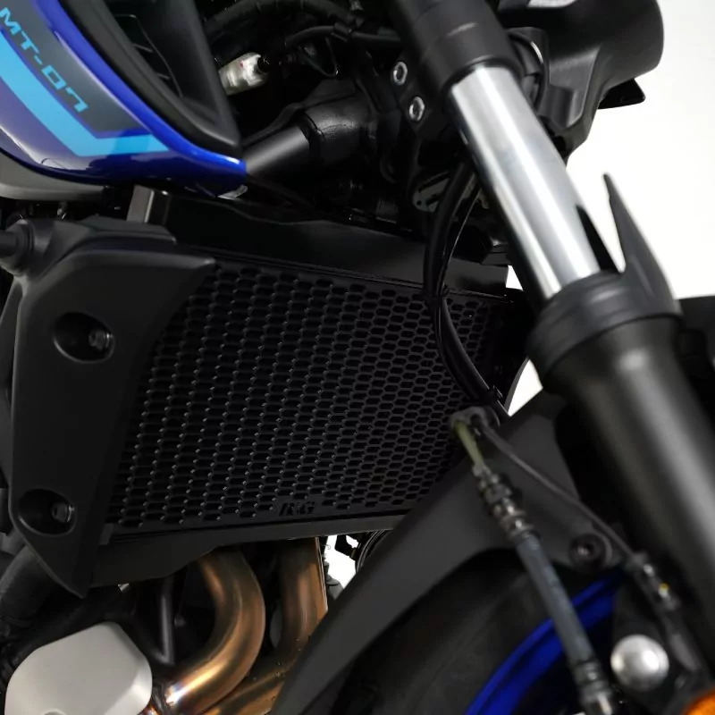 R&G Kühlergitter Schutz PRO BLACK Wasserkühler Yamaha MT-07 / Tracer 7 / GT / Tracer 700 / XSR 700