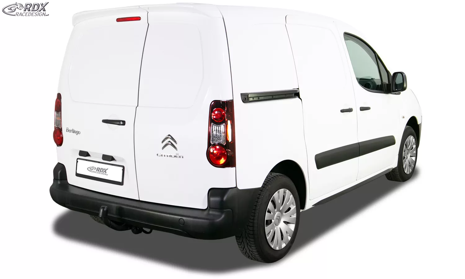 RDX Heckspoiler für CITROEN Berlingo, PEUGEOT Partner & Rifter, OPEL Combo, TOYOTA ProAce City mit Flügeltüren Dachspoiler Spoiler Flügeltürer