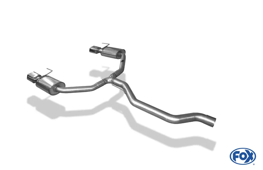Opel Vectra C OPC Limousine  Endschalldämpfer rechts/links - 142x78 Typ 61 rechts/links