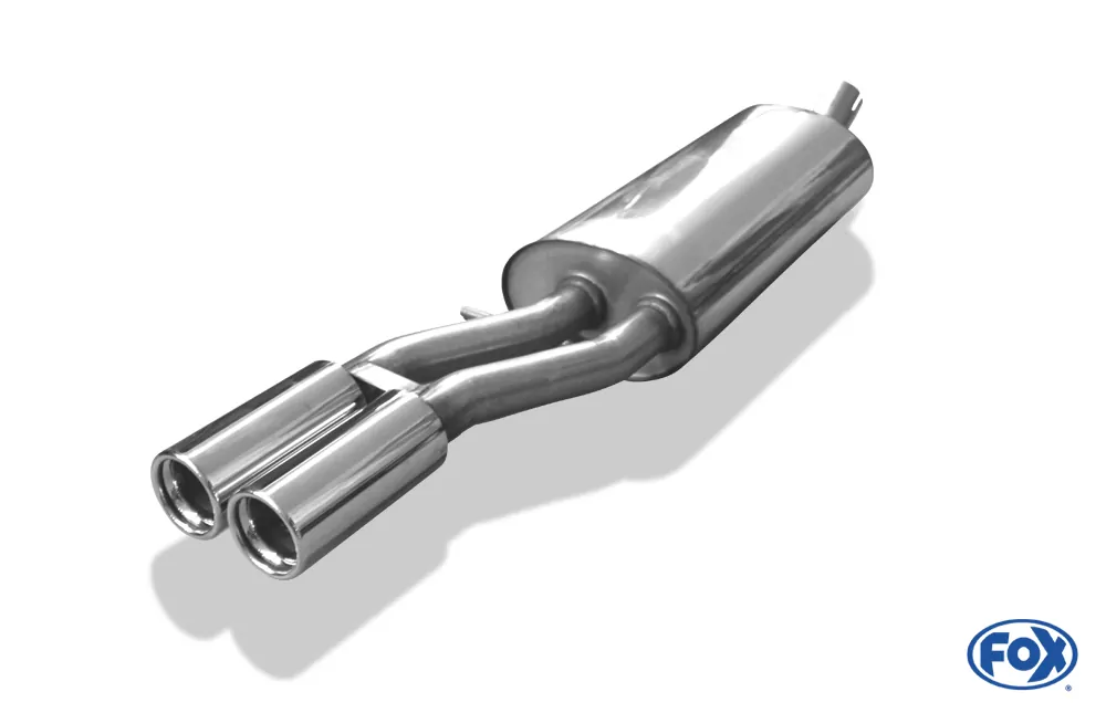 Audi A6 Typ 4B mit Stoßstangenausschnitt  Endschalldämpfer - 2x76 Typ 13