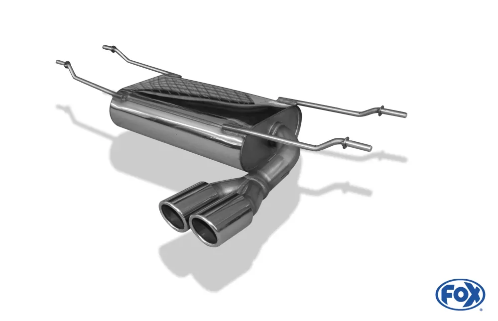 Mazda MX5 - ND  Endschalldämpfer quer Ausgang rechts - 2x70 Typ 16