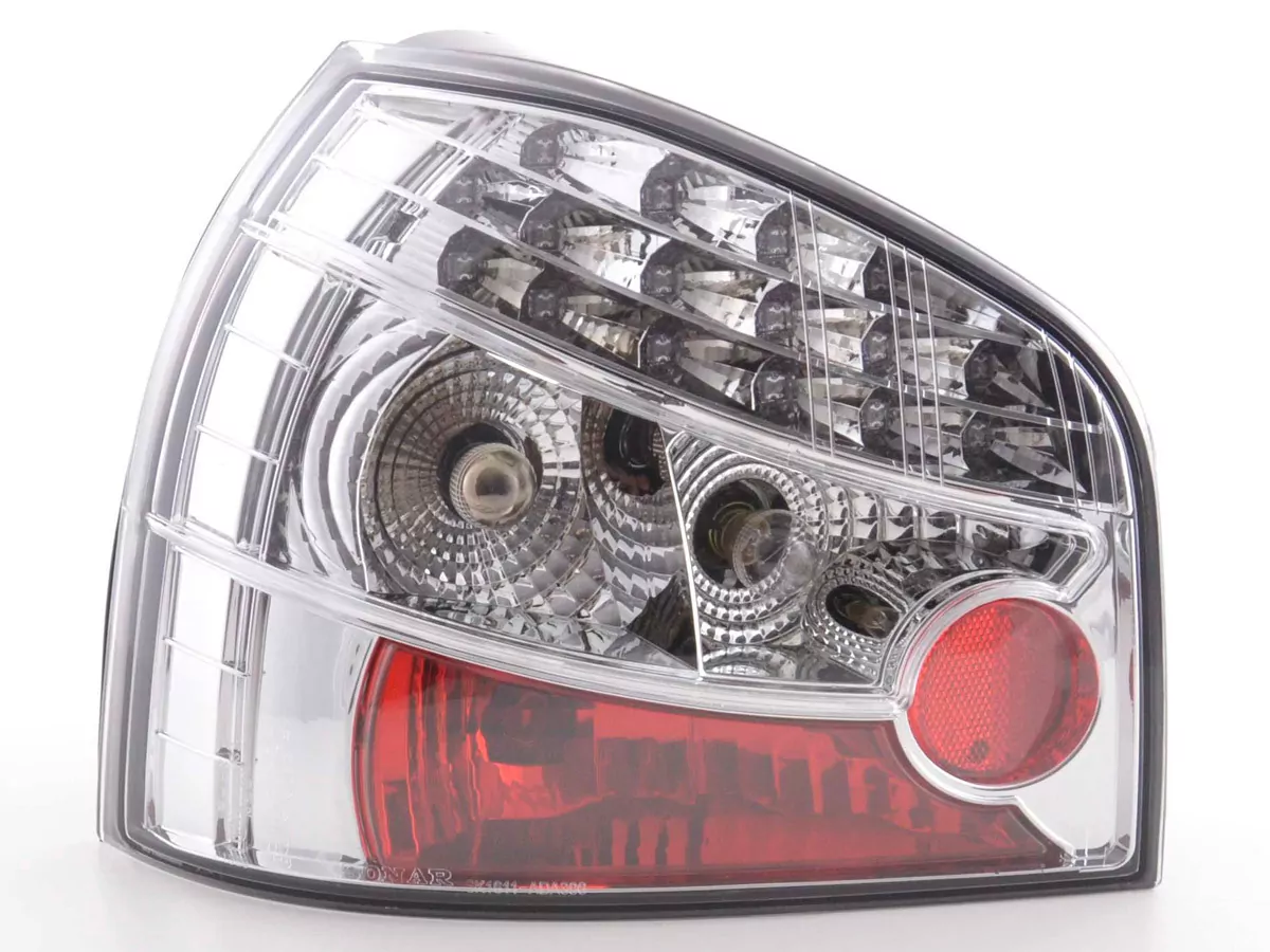 LED Rückleuchten Set Audi A3 Typ 8L Bj. 96-02 chrom