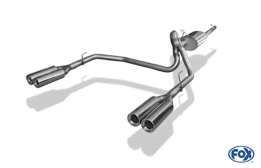 Dodge RAM 1500  Halbanlage ab Kat - 2x100 Typ 13 rechts/links