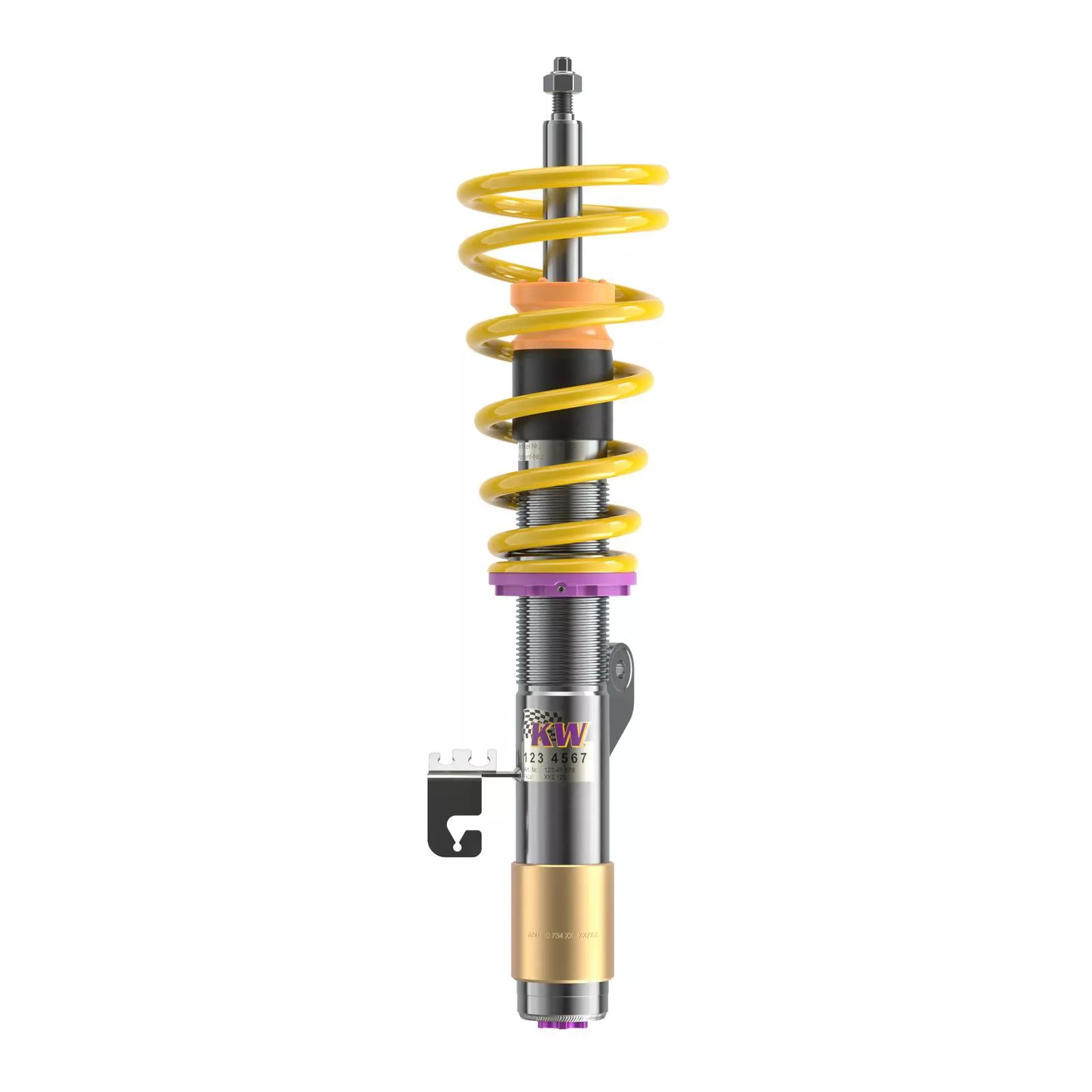 KW Gewindefahrwerk V3 inox BMW 2er Coupe (F22, F87) 1C, M3 Allrad 10/2012-