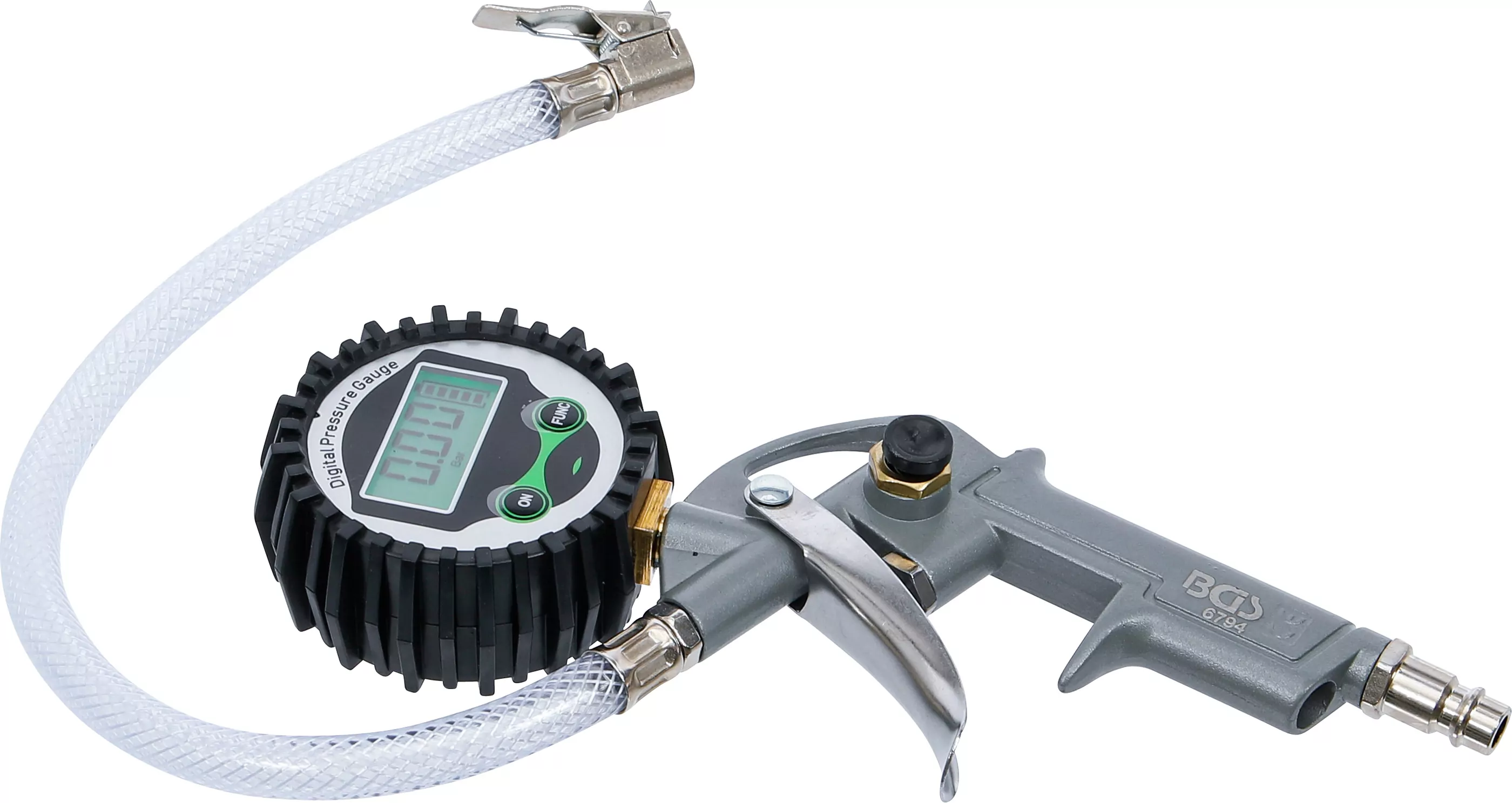 Druckluft-Reifenfüllpistole | digital | 0 - 8 bar