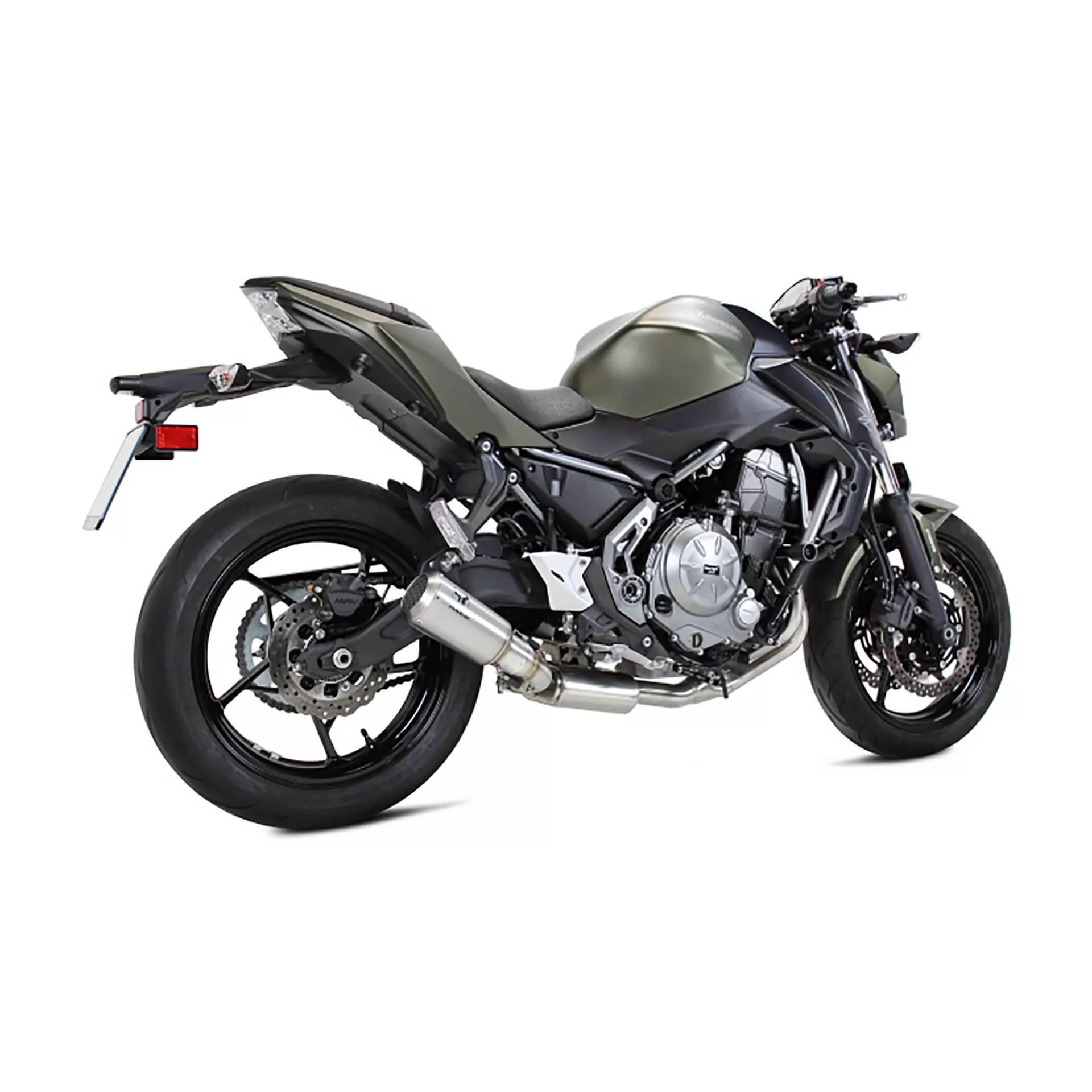 IXRACE MK2 Komplettanlage mit Kat, KAWASAKI Z 650/650 Ninja, 21- (Euro5) E-geprüft