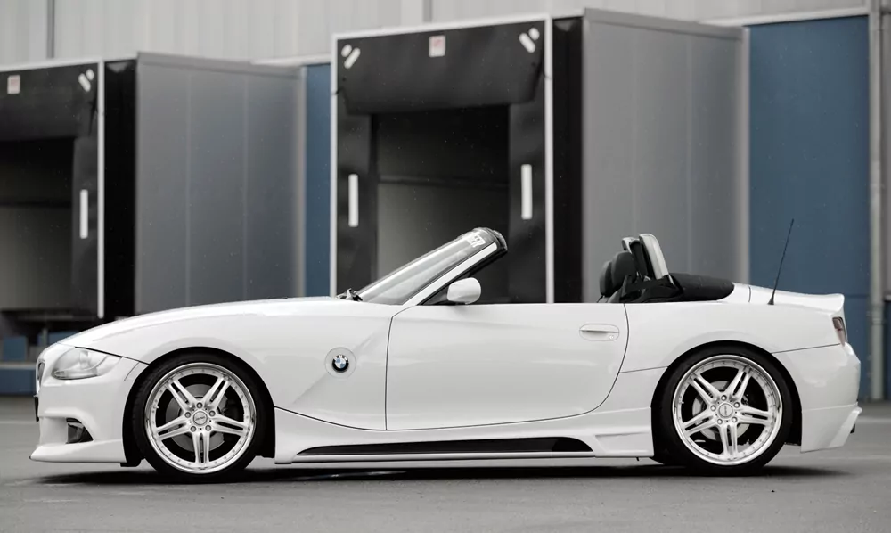 Rieger Spoilerstoßstange für BMW Z4 (E85) - Roadster 01.06-03.09 (ab Facelift) carbon optik