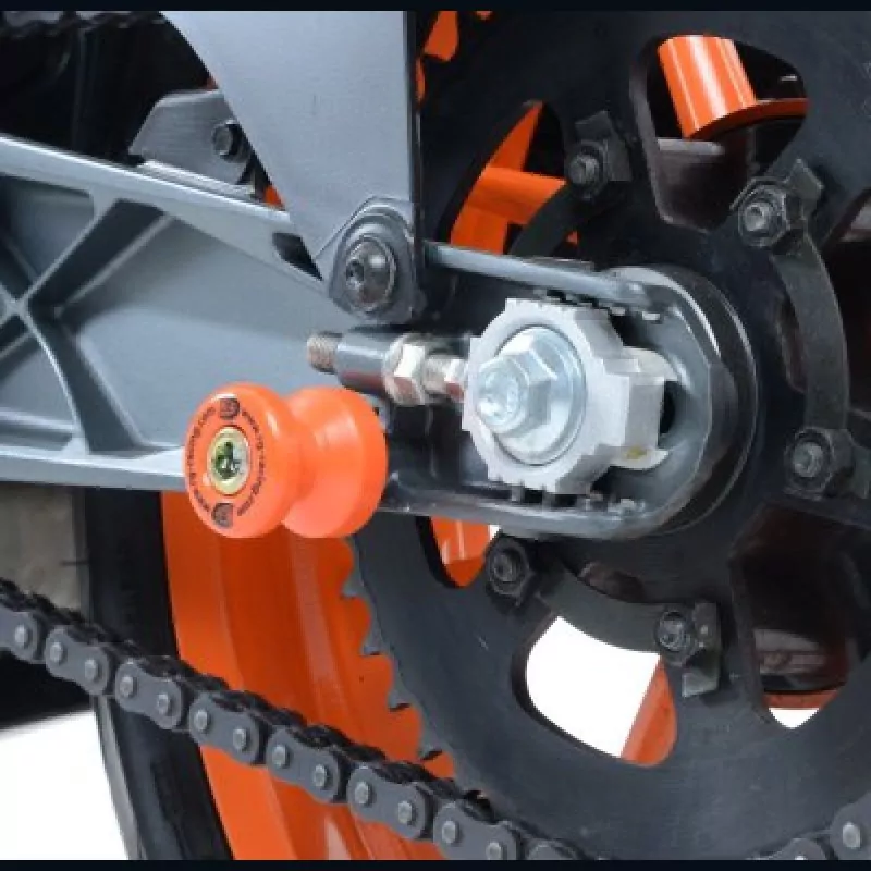 R&G Racing Schwingen Protektoren "Orange" KTM RC 125 200 390
