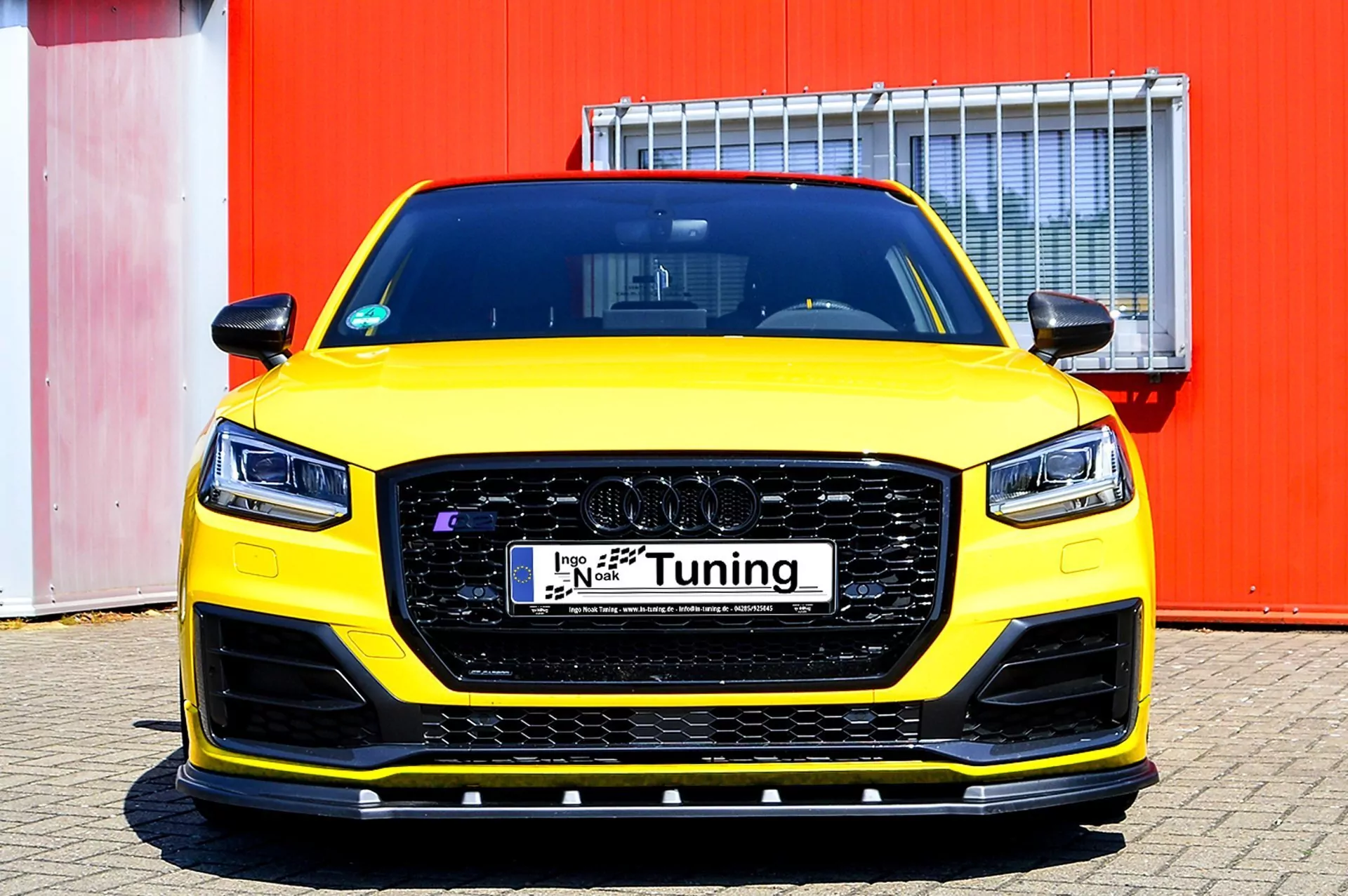 Cup Frontspoilerlippe für Audi Q2 Sport GA aus ABS