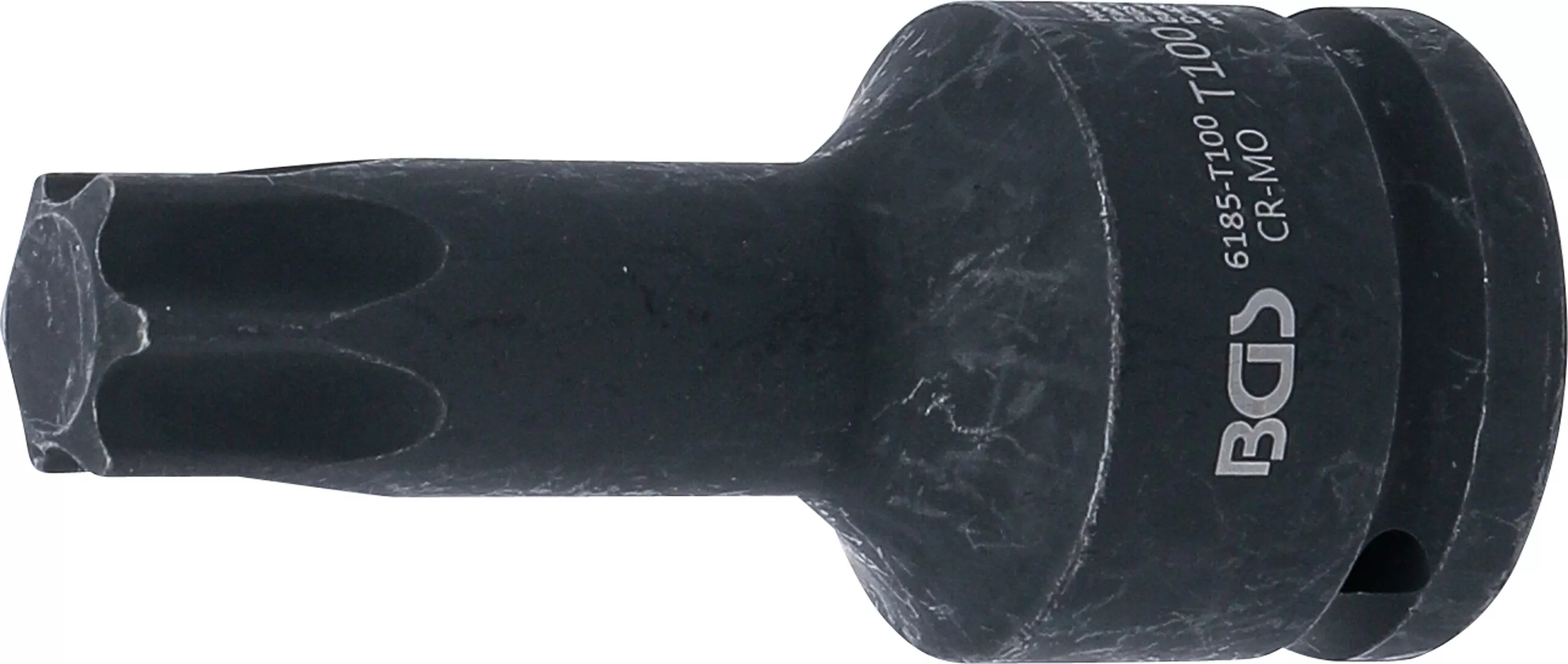 Kraft-Bit-Einsatz | Länge 100 mm | Antrieb Innenvierkant 20 mm (3/4") | T-Profil (für Torx) T100