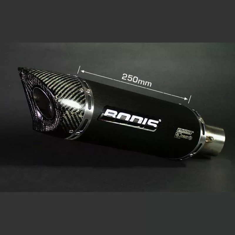 Bodis Q1-S Endschalldämpfer Triumph Daytona 675 2006-2012